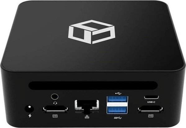 Mini PC NTT System Qoobe AP1215U Intel Core i3-1215U, 16GB RAM, 1TB SSD, Windows 11 Pro, Μαύρο