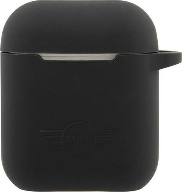 Mini AirPods Θήκη Σιλικόνης, Συλλογή Silicone, Μαύρη (MIACA2SLTBK)