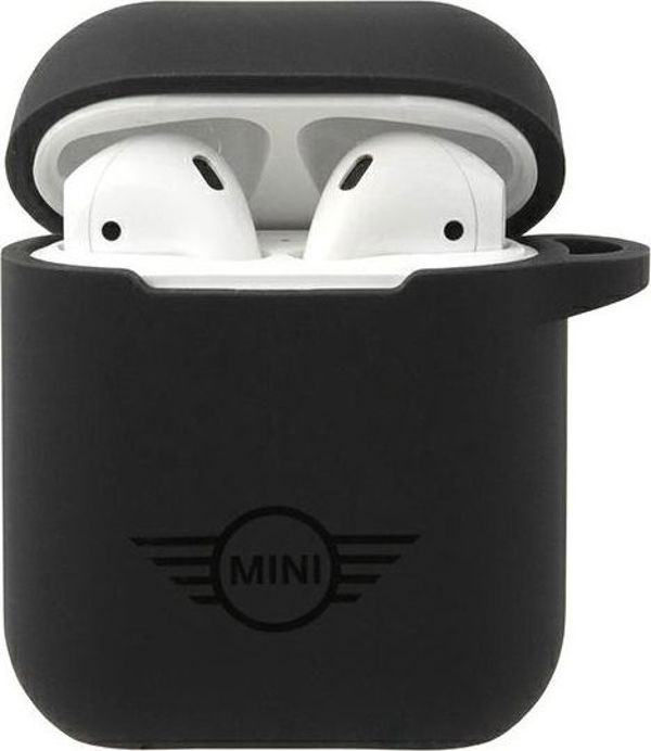 Mini AirPods Θήκη Σιλικόνης, Συλλογή Silicone, Μαύρη (MIACA2SLTBK)