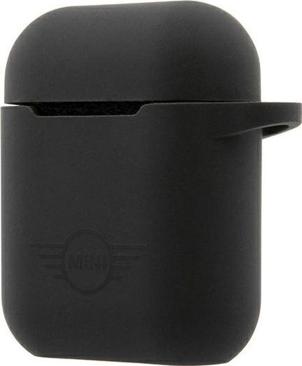Mini AirPods Θήκη Σιλικόνης, Συλλογή Silicone, Μαύρη (MIACA2SLTBK)