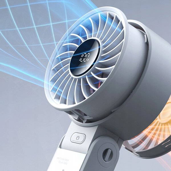 Mini ανεμιστήρας JisuLife Handheld Fan Life7 5000mAh φορητός ανεμιστήρας USB - γκρι
