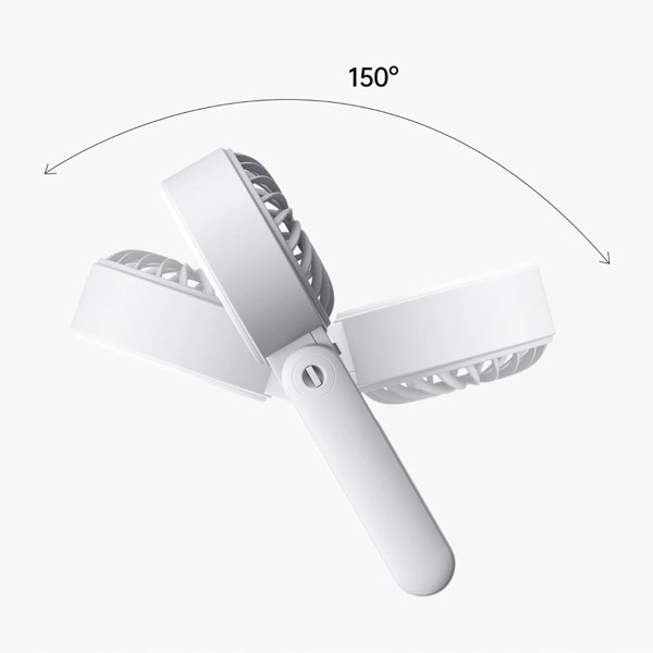 Mini ανεμιστήρας JisuLife Handheld Fan Life7 5000mAh φορητός ανεμιστήρας USB - γκρι