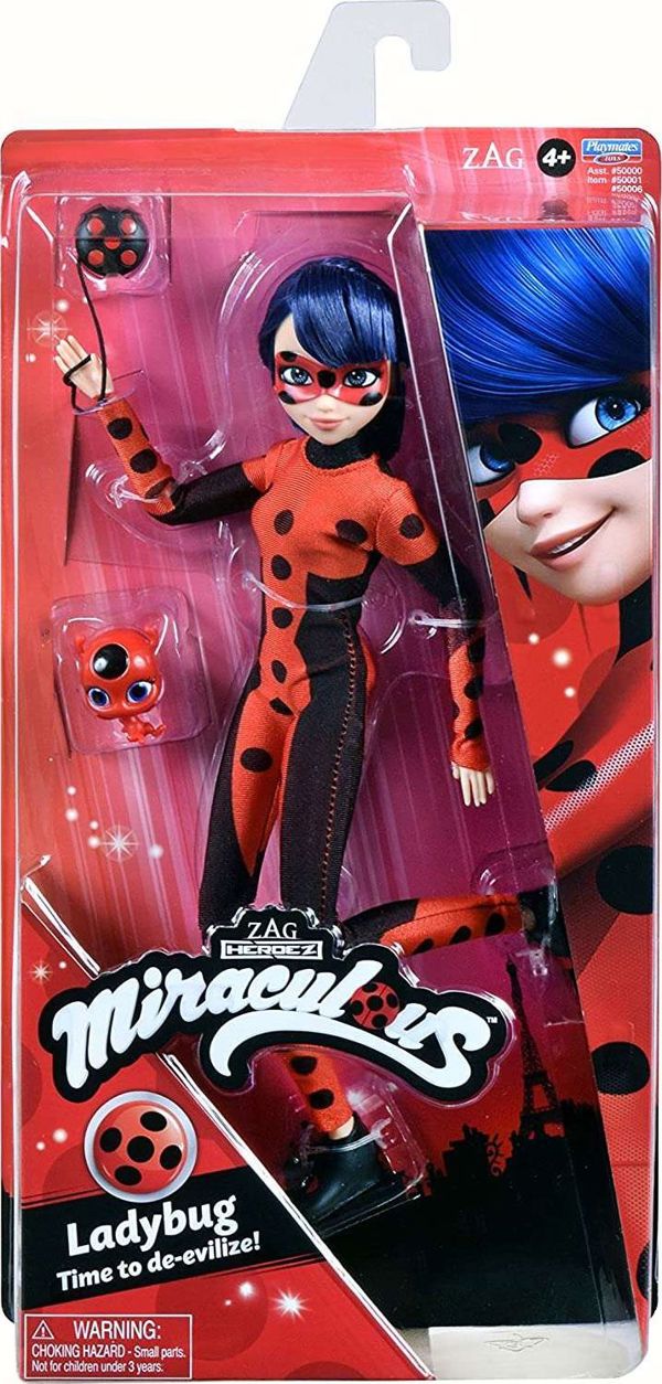 Miraculous κούκλα Biedronka Ladybug + αξεσουάρ