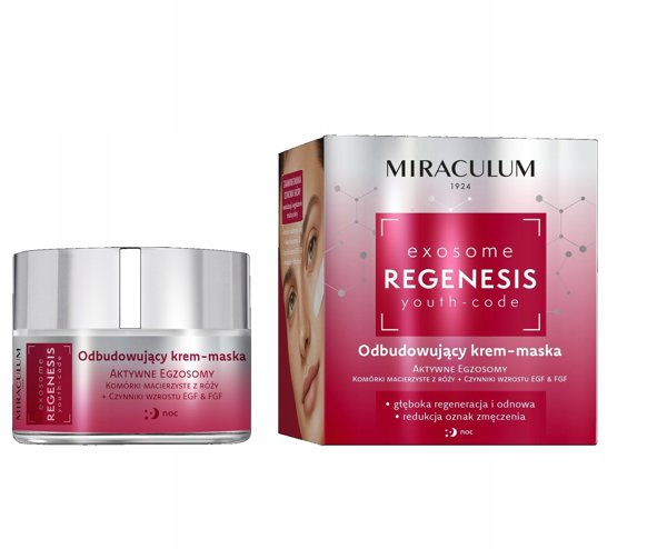 Miraculum Exosome Regenesis Youth-Code krem-maska na noc 50 ml