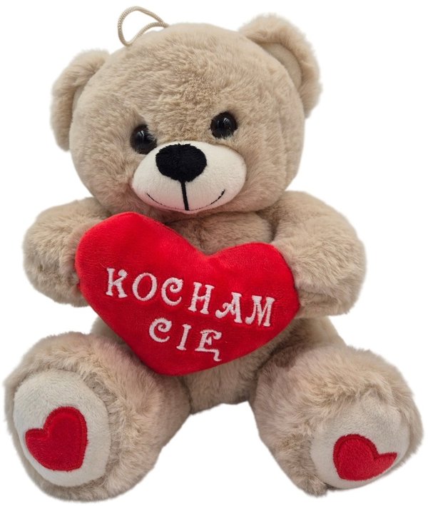 Αρκουδάκι M-3862 3κολ Kocham Cie 20cm 174833