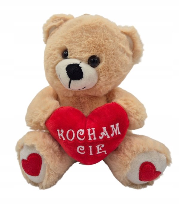 Αρκουδάκι M-3862 3κολ Kocham Cie 20cm 174833