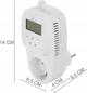 Mission Air Gniazdkowy regulator temperatury termostat WIFI