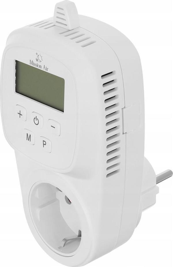 Mission Air Gniazdkowy regulator temperatury termostat WIFI