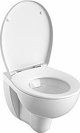 Lekani WC Kolo REKORD Kremasti RIMFREE 35,5x52 cm Lefki