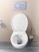 Lekani WC Kolo REKORD Kremasti RIMFREE 35,5x52 cm Lefki