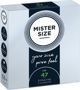 Mister Size Mister Size Condoms prezerwatywy dopasowane do rozmiaru 47mm 3szt.