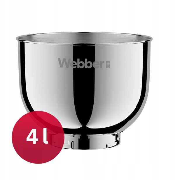 Misa INOX 4L do robota Webber SM15 i SM16 - Oryginalna misa, pojemna