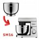 Misa INOX 4L do robota Webber SM15 i SM16 - Oryginalna misa, pojemna