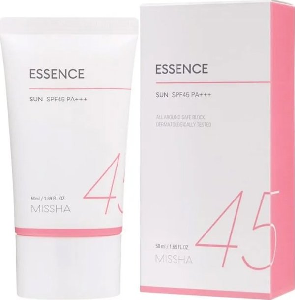 MISSHA_All Around Safe Block Essence Sun EX SPF 45 PA+++ ενυδατική ουσία προσώπου με αντηλιακό φίλτρο 50ml