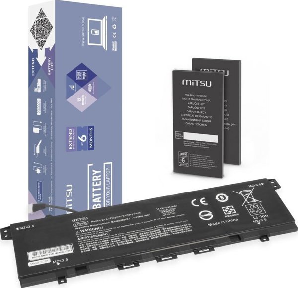 Μπαταρία Mitsu για HP Envy x360 13-ah, 13-aq, 13-ag, 13-ar