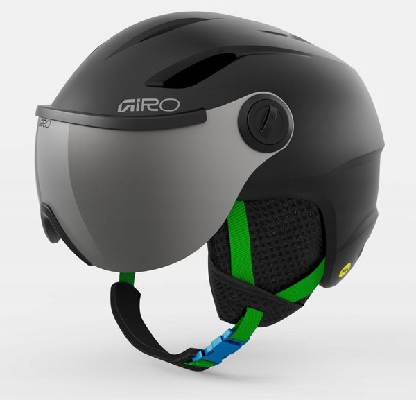 MIVIDA Kask zimowy juniorski GIRO BUZZ MIPS matte black party blocks roz. S (52-55.5 cm)