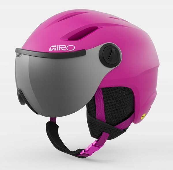 MIVIDA Kask zimowy juniorski GIRO BUZZ MIPS matte bright pink roz. S (52-55.5 cm)