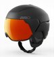 MIVIDA Kask zimowy GIRO ORBIT SPHERICAL matte black / VIVID ember roz. L (59-62.5 cm)