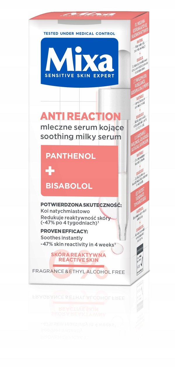 MIXA Anti Reaction γαλακτώδες καταπραϋντικό serum προσώπου 50ml