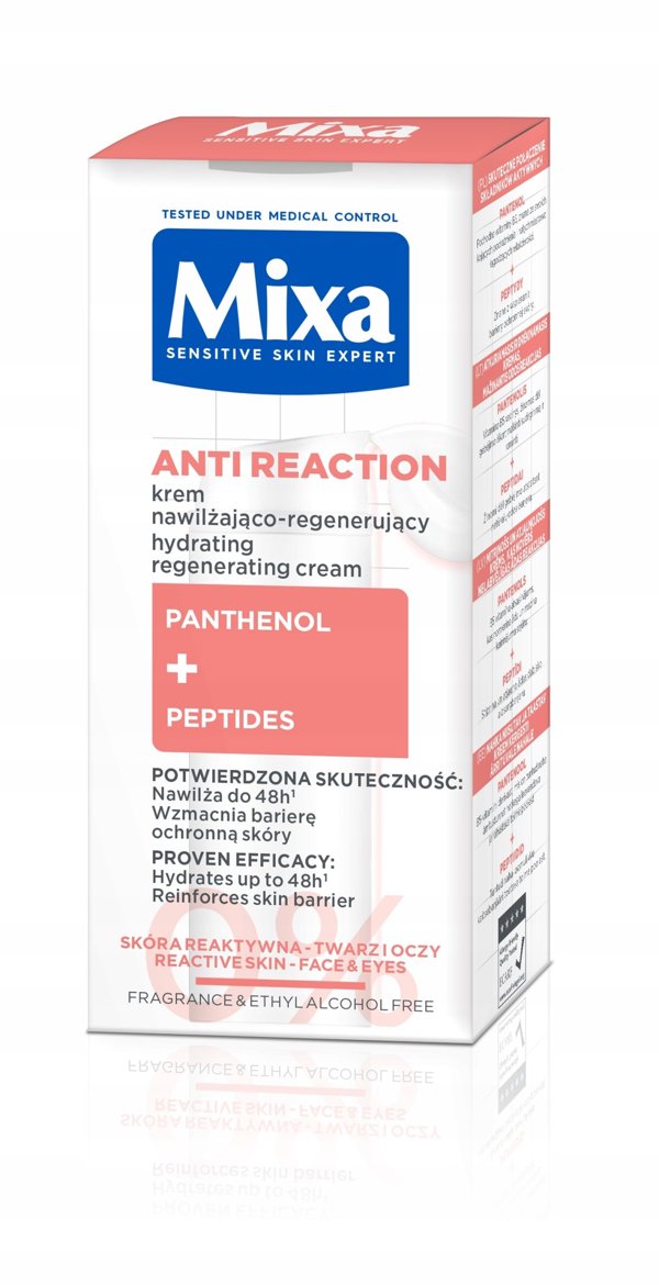 MIXA Anti Reaction Κρέμα Προσώπου 50ml