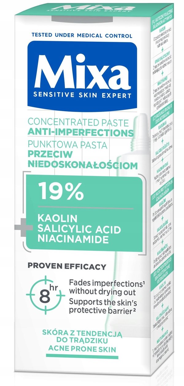 MIXA Anti-Pimple Paste πάστα κατά των ατελειών 15ml