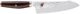 MIYABI 6000 MCT Rocking Santoku 18 cm, Brun, Glatslebet