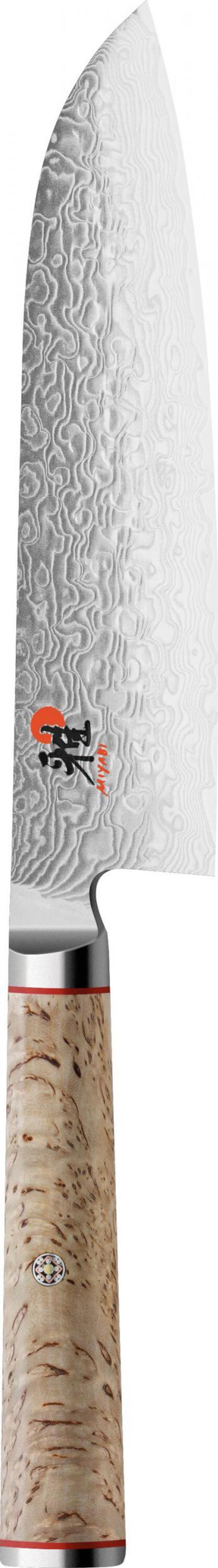 Miyabi 5000MCD Μαχαίρι Santoku, Λεπίδα 18εκ, Δαμασκηνό Ατσάλι, Ιαπωνικής Κατασκευής