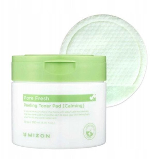 MIZON_Pore Fresh Peeling Toner Pads - 60 πάνες απολέπισης και τόνωσης