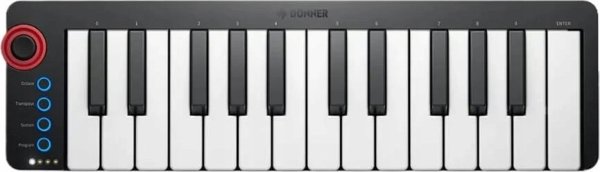 Donner N-25 MIDI Controller - Πληκτρολόγιο Ελέγχου 25 Πλήκτρων, Φορητό & Συμπαγές