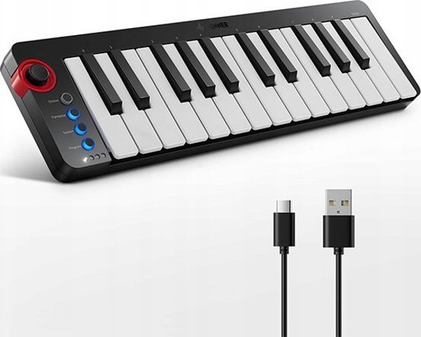 Donner N-25 MIDI Controller - Πληκτρολόγιο Ελέγχου 25 Πλήκτρων, Φορητό & Συμπαγές