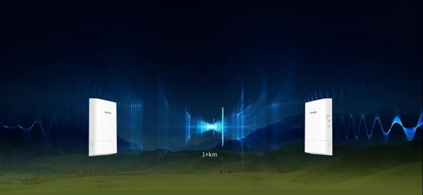 Tenda Εξωτερική Συσκευή CPE 5GHz 867Mbps με Κεραία 9dBi, LAN και PoE