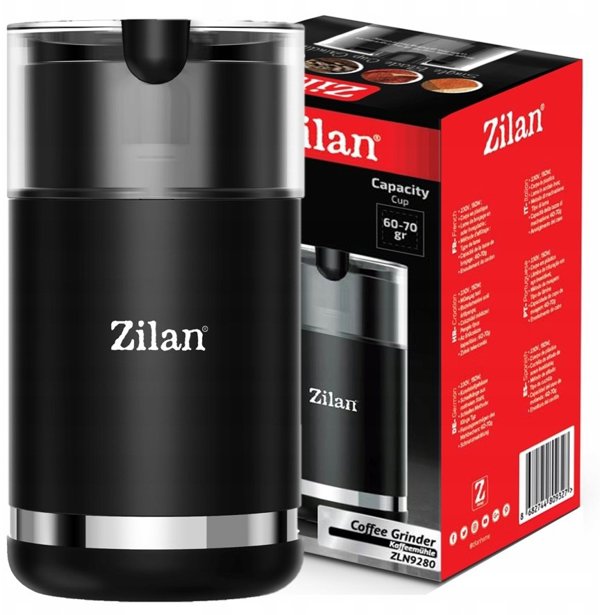 Zilan ZLN9280 Ηλεκτρικός Μύλος Άλεσης Καφέ 150W