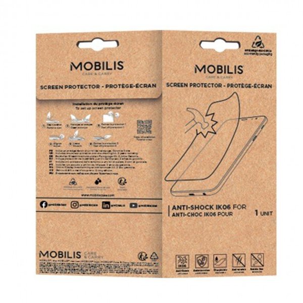 Mobilis SCREEN PROTECTOR ANTI-SHOCK/IK06 - CLEAR FOR HONEYWELL CT32
