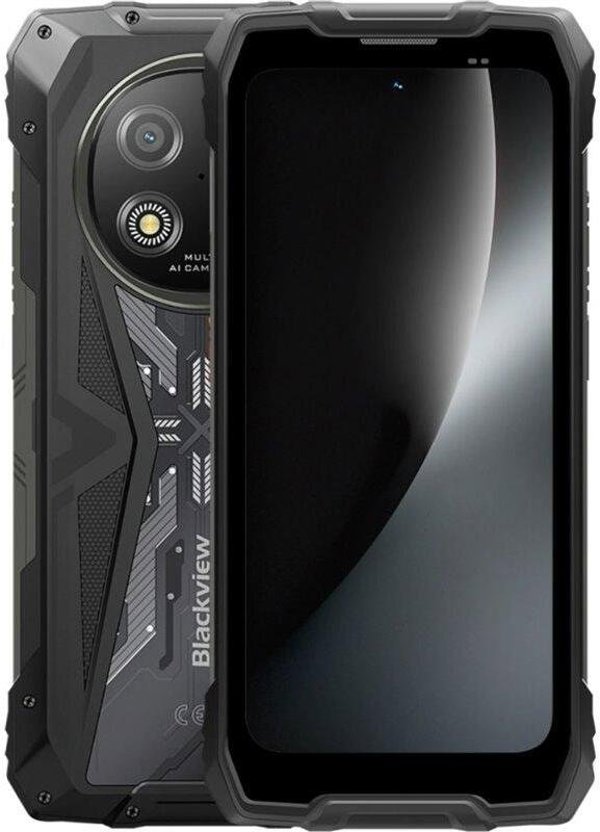 MOBILE PHONE ROCK 2/8/256GB BLACK BLACKVIEW