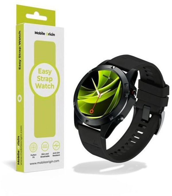 Mobile Origin Easy Strap Watch 20mm Black