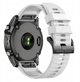 Mobile Origin Easy Strap Silicone Watch 20mm White