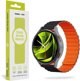 Mobile Origin Easy Strap Magnetic Watch 22mm Black/Orange