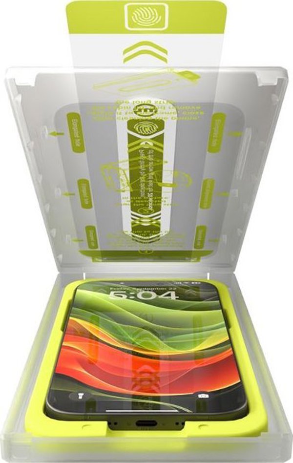 Mobile Origin Προστατευτικό Οθόνης Tempered Glass για iPhone 16 - 2τμχ με Εύχρηστο Εφαρμογέα