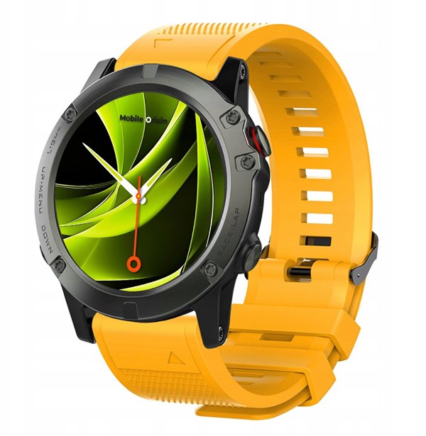Mobile Origin Easy Strap Watch 20mm Yellow