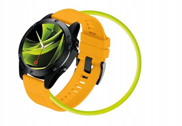 Mobile Origin Easy Strap Watch 20mm Yellow