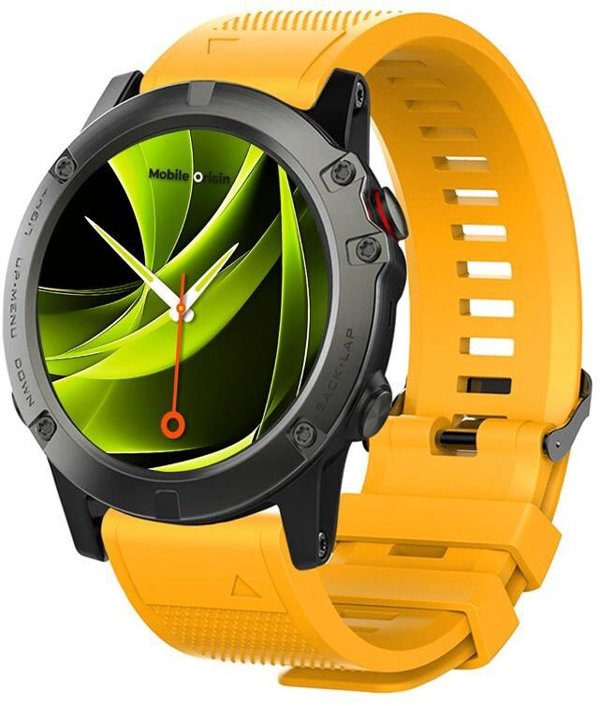 Mobile Origin Easy Strap Watch 26mm Yellow