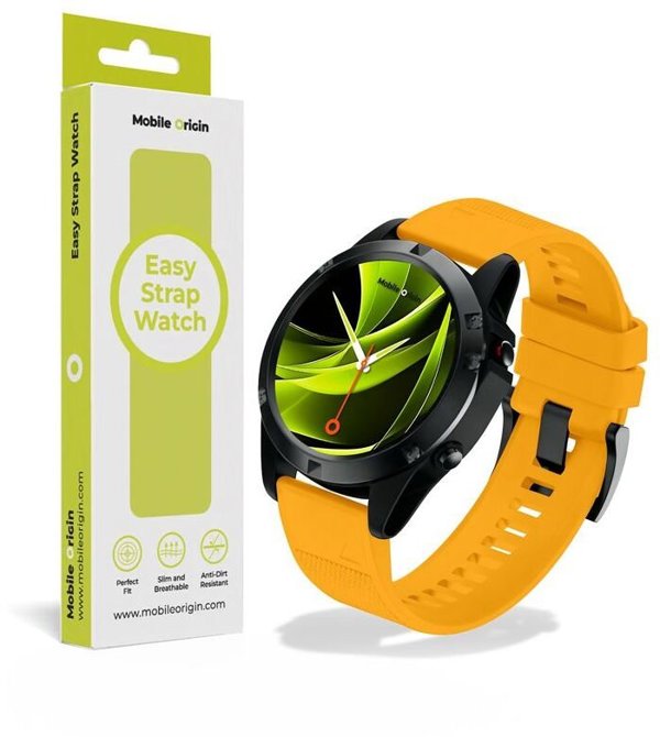 Mobile Origin Easy Strap Watch 26mm Yellow