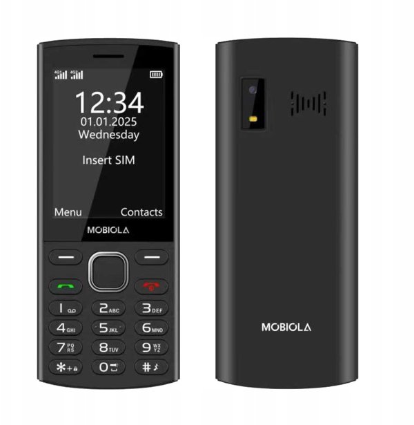 Mobiola telefon dla seniora MB4280 4G czarny 1400 mAh