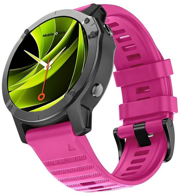 Mobile Origin Easy Strap Silicone Watch 26mm Pink