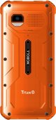 Mobiola MB520 TitanX 4G τηλέφωνο για ηλικιωμένους πορτοκαλί
