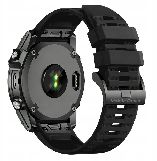 Mobile Origin Easy Strap Silicone Watch 26mm Black