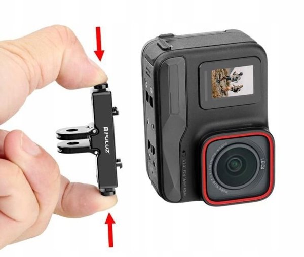 Puluz Βάση Quick Release Clip 1/4" για GoPro & Insta360 X4/X5/Ace Pro - PU769B