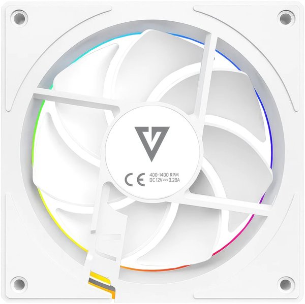 MODECOM VOLCANO LOOP 120 ARGB ανεμιστήρας λευκός