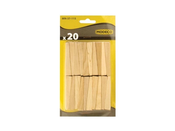 Modeco Kliny stolarskie do paneli 20szt. MN-37-115