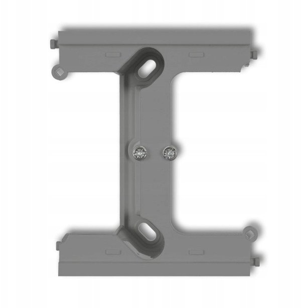 Μονάδα επέκτασης για κουτί επίτοιχο Karlik Deco Mini 27DPU-2 γκρι ματ